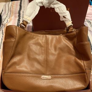 Coach Park Leather Carrie Tote